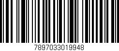 Código de barras (EAN, GTIN, SKU, ISBN): '7897033019948'
