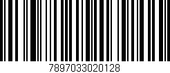 Código de barras (EAN, GTIN, SKU, ISBN): '7897033020128'