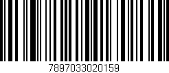 Código de barras (EAN, GTIN, SKU, ISBN): '7897033020159'