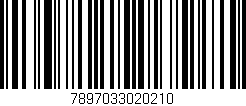 Código de barras (EAN, GTIN, SKU, ISBN): '7897033020210'