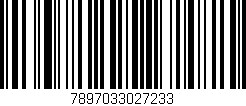 Código de barras (EAN, GTIN, SKU, ISBN): '7897033027233'