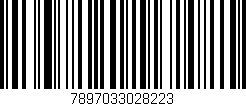 Código de barras (EAN, GTIN, SKU, ISBN): '7897033028223'