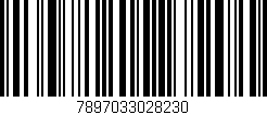 Código de barras (EAN, GTIN, SKU, ISBN): '7897033028230'