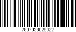 Código de barras (EAN, GTIN, SKU, ISBN): '7897033029022'