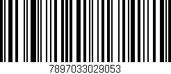Código de barras (EAN, GTIN, SKU, ISBN): '7897033029053'