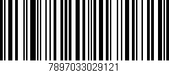 Código de barras (EAN, GTIN, SKU, ISBN): '7897033029121'