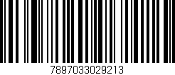 Código de barras (EAN, GTIN, SKU, ISBN): '7897033029213'