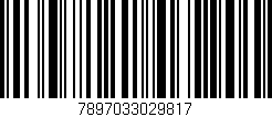 Código de barras (EAN, GTIN, SKU, ISBN): '7897033029817'