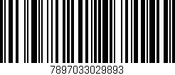 Código de barras (EAN, GTIN, SKU, ISBN): '7897033029893'