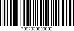 Código de barras (EAN, GTIN, SKU, ISBN): '7897033030882'