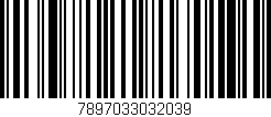 Código de barras (EAN, GTIN, SKU, ISBN): '7897033032039'