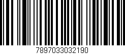 Código de barras (EAN, GTIN, SKU, ISBN): '7897033032190'