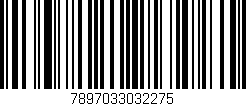 Código de barras (EAN, GTIN, SKU, ISBN): '7897033032275'