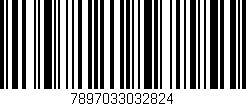 Código de barras (EAN, GTIN, SKU, ISBN): '7897033032824'