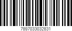 Código de barras (EAN, GTIN, SKU, ISBN): '7897033032831'