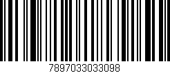 Código de barras (EAN, GTIN, SKU, ISBN): '7897033033098'