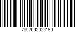 Código de barras (EAN, GTIN, SKU, ISBN): '7897033033159'