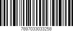 Código de barras (EAN, GTIN, SKU, ISBN): '7897033033258'