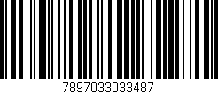 Código de barras (EAN, GTIN, SKU, ISBN): '7897033033487'