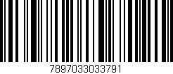 Código de barras (EAN, GTIN, SKU, ISBN): '7897033033791'