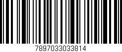 Código de barras (EAN, GTIN, SKU, ISBN): '7897033033814'