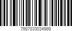 Código de barras (EAN, GTIN, SKU, ISBN): '7897033034989'