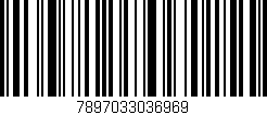 Código de barras (EAN, GTIN, SKU, ISBN): '7897033036969'