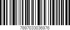 Código de barras (EAN, GTIN, SKU, ISBN): '7897033036976'