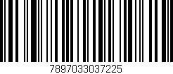 Código de barras (EAN, GTIN, SKU, ISBN): '7897033037225'