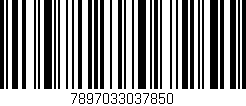 Código de barras (EAN, GTIN, SKU, ISBN): '7897033037850'