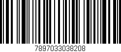 Código de barras (EAN, GTIN, SKU, ISBN): '7897033038208'