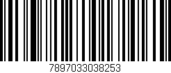 Código de barras (EAN, GTIN, SKU, ISBN): '7897033038253'