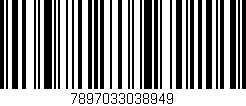 Código de barras (EAN, GTIN, SKU, ISBN): '7897033038949'