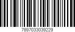 Código de barras (EAN, GTIN, SKU, ISBN): '7897033039229'