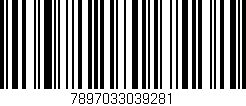 Código de barras (EAN, GTIN, SKU, ISBN): '7897033039281'
