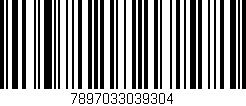 Código de barras (EAN, GTIN, SKU, ISBN): '7897033039304'