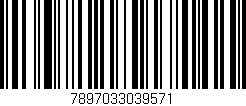 Código de barras (EAN, GTIN, SKU, ISBN): '7897033039571'