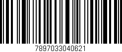 Código de barras (EAN, GTIN, SKU, ISBN): '7897033040621'