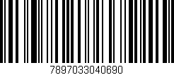 Código de barras (EAN, GTIN, SKU, ISBN): '7897033040690'