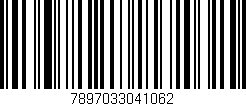 Código de barras (EAN, GTIN, SKU, ISBN): '7897033041062'