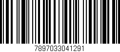 Código de barras (EAN, GTIN, SKU, ISBN): '7897033041291'