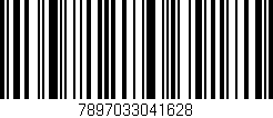 Código de barras (EAN, GTIN, SKU, ISBN): '7897033041628'