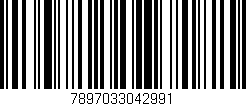 Código de barras (EAN, GTIN, SKU, ISBN): '7897033042991'