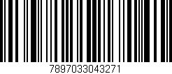 Código de barras (EAN, GTIN, SKU, ISBN): '7897033043271'