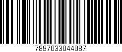 Código de barras (EAN, GTIN, SKU, ISBN): '7897033044087'