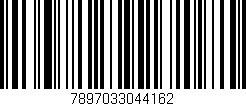 Código de barras (EAN, GTIN, SKU, ISBN): '7897033044162'