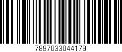 Código de barras (EAN, GTIN, SKU, ISBN): '7897033044179'