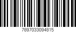 Código de barras (EAN, GTIN, SKU, ISBN): '7897033094815'