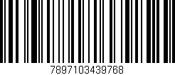 Código de barras (EAN, GTIN, SKU, ISBN): '7897103439768'