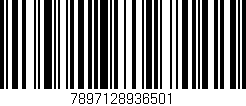 Código de barras (EAN, GTIN, SKU, ISBN): '7897128936501'